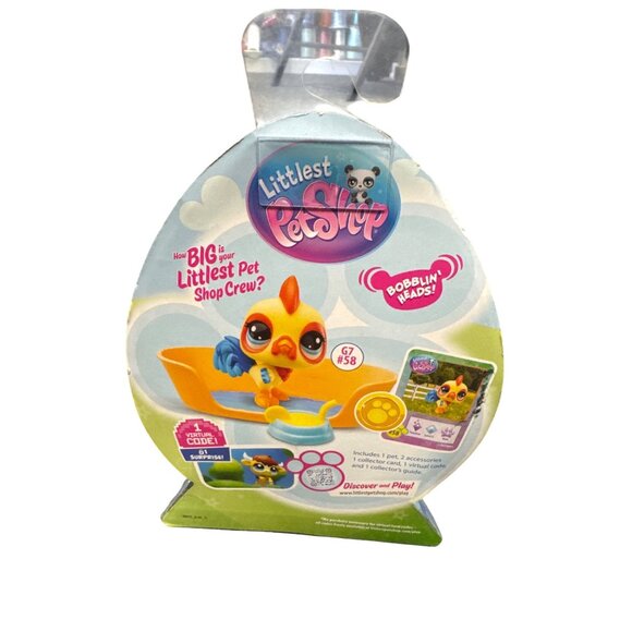 Littlest Pet Shop Springtime Fun Chick Toy With Accessories & CONEY Cry Babies P - Picture 3 of 10